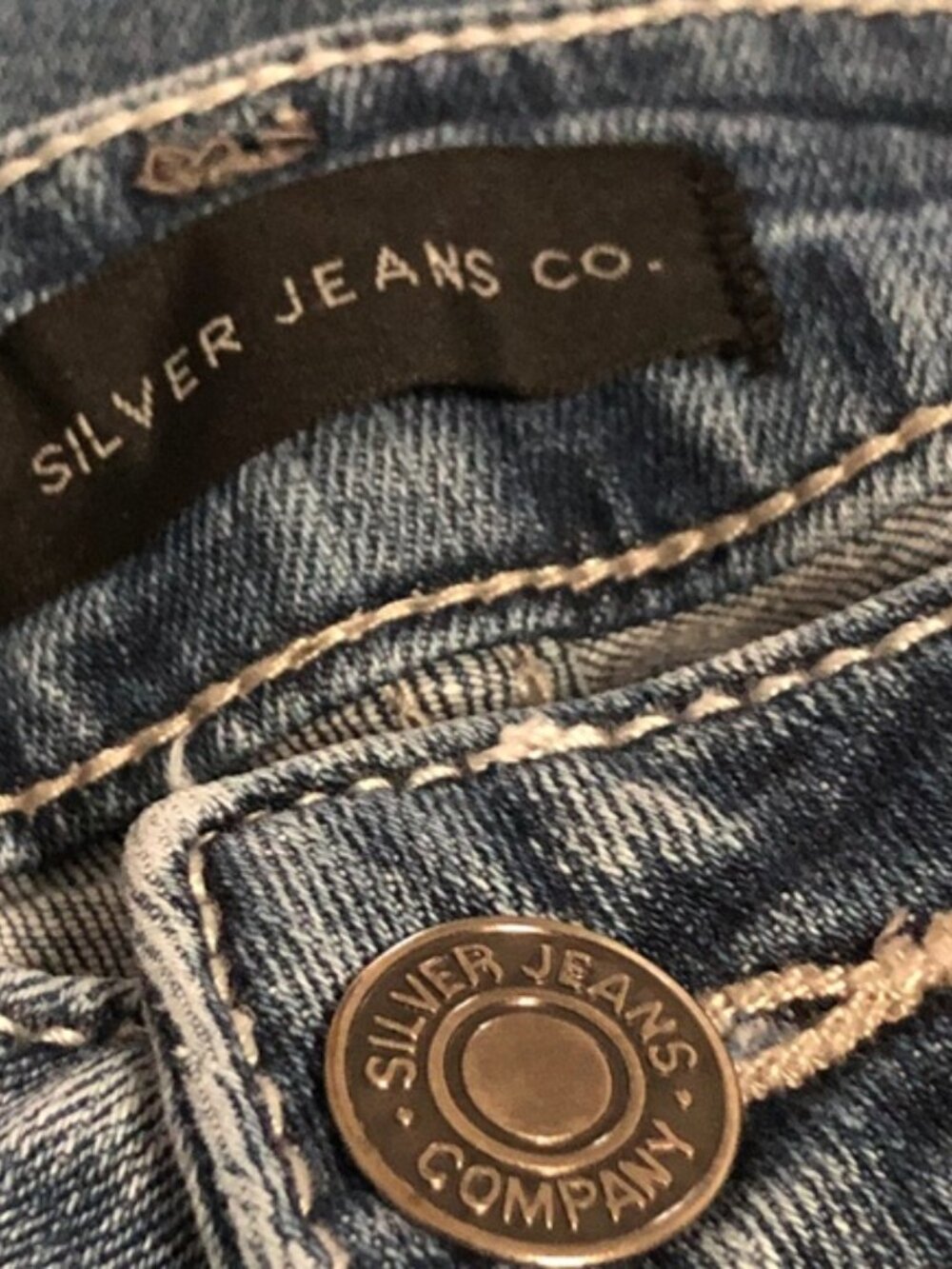 SILVER SUKI SLIM BOOT JEANS 28x33 ⭐️ - Picture 13 of 13